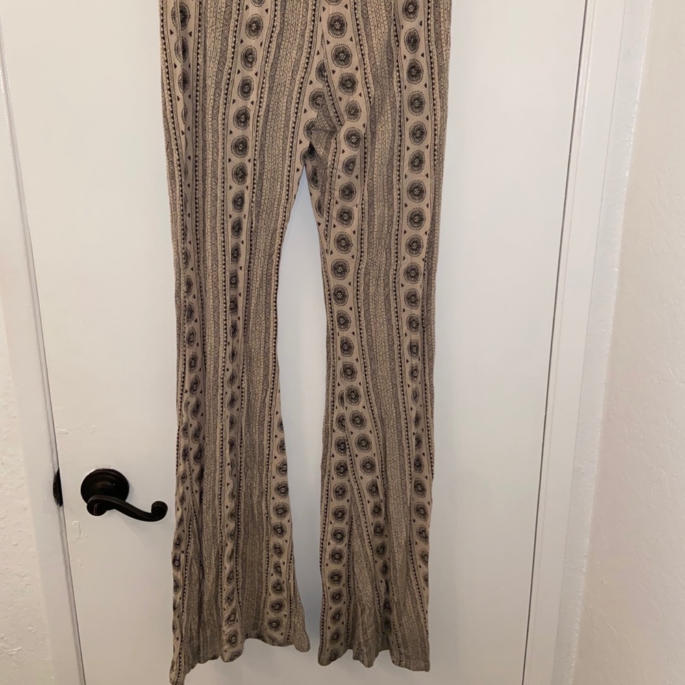 Boho flare soft pants